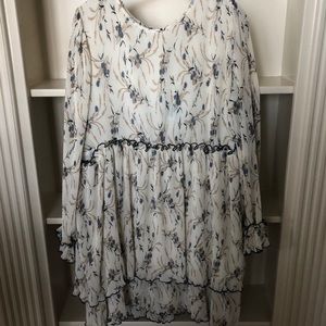 Babydoll tiered dress